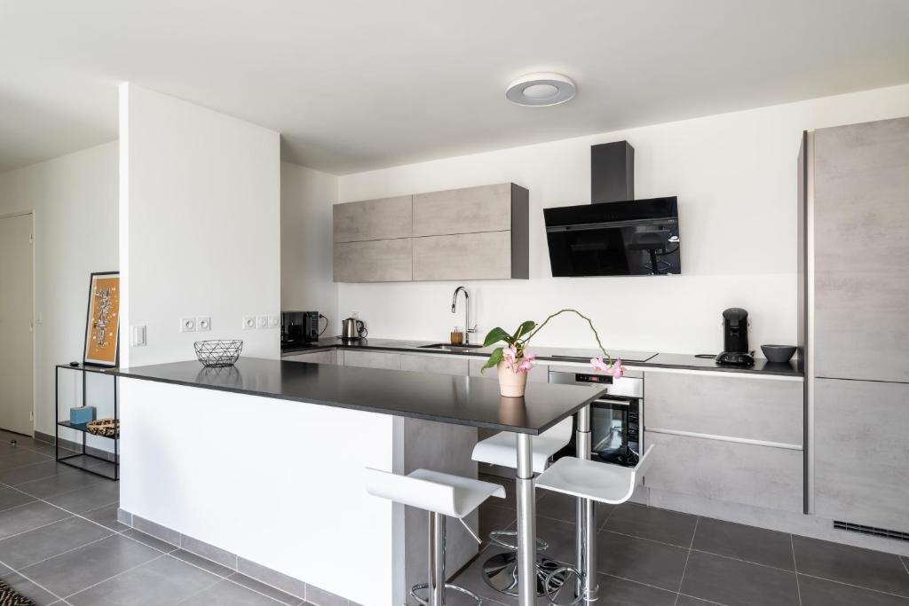 Appartement De Standing Avec Grande Terrasse Villeurbanne Exteriör bild